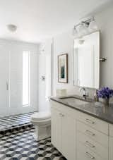 Bath Room, Undermount Sink, Ceiling Lighting, and Corner Shower  Photo 1 of 8 in Forrest Circle by Inside Stories