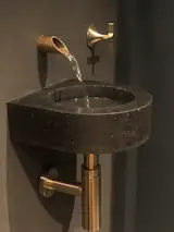 Sink in the guest toilet