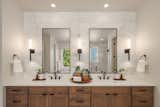 Primary Suite Bathroom for Luxury Kirkland Home Staging Project