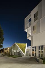 Exterior, Apartment Building Type, Green Roof Material, and Glass Siding Material  Photo 5 of 9 in MLK1101 Supportive Housing by LOHA