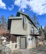 Susans cubist painting studio with Jeffs welded metal balcony