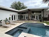 Hot tub and sunken conversation pit