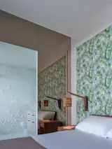 Primary bedroom and ensuite bath