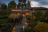 Risa Boyer Architecture reworked the plan, restored the fireplaces, and installed skylights, windows, and fresh finishes.
