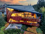 The home was designed by Patkau Architects, the firm behind a number of notable homes, including the nearby Audain Art Museum.
