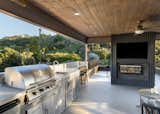 Second floor covered deck for the primary residence