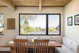 Dining banquette in the primary residence
