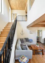 Stair and living area in the primary residence
