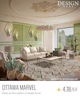 Living room and plants