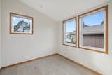 One of three bedrooms