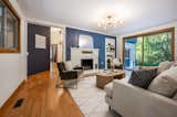 Living room with a walkout patio