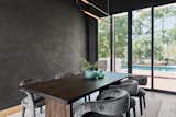 Oak Haven Residence dining room featuring a RAM sliding door. 