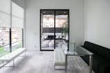 RAM expansive sliding door illuminates this breakfast area with natural light.