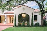 RAM specialty windows and picture windows give shape to this Spanish style home's study area in Highland Park, Dallas.