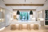 RAM picture windows illuminate this gorgeous kitchen island in Highland Park, Dallas.