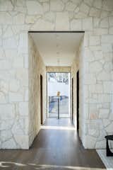 RAM picture window creates a focal point at the end of this hallway.