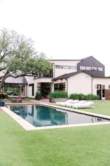 RAM picture windows allow for grand views of this poolside backyard in the heart of Dallas, TX.
