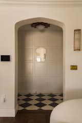 Interior detailed finishes including the aged brass switches that will develop a rich patina over time