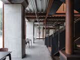 Looking from dinning space to the vestibule
