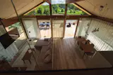 The ODYL Holiday House - interior view from loft.