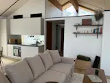 Kitchen and living room