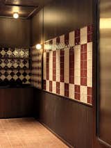 wall details in VIP Lounge