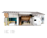 Section through the House
