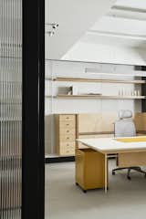 Cabin :

Cabin designed for client discussions feel like an organic extension of the rest of the worksapce diminishing the feel of heirarchy in the office.
