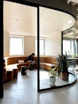 View of lounge at OPC TV.