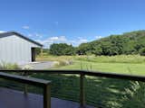 Deck views of the reception pavilion and cocktail lawn