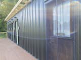 Office door from exterior 