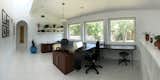 Spacious home-office with South-facing triple-pane turn-and-tilt view windows.