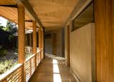 Open corridor overlooking the central patio. Vernacular expression 