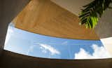 Double height stair atrium ceiling