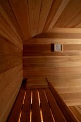 Sauna interior