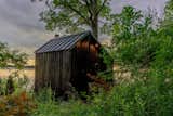 From a distance showcasing Sturgeon Lake and sauna natural surroundings