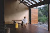 Generous Outdoor Living - 'humorously large in comparison to the interior'.