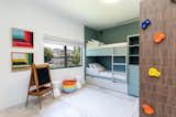 Children's bedroom with custom millwork and builtin bunkbeds at L2 House
