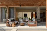 The terrace