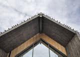 Close up of the awning