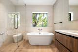 Master bathroom - freestanding tub and toilet room
