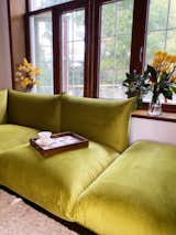 Morenco Sofa Olive Green