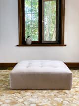 Immobile Modular Tufted Sofa Ottoman Beige