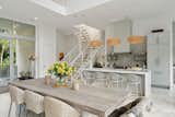 High-End Kitchen and Hand Painted Staircase