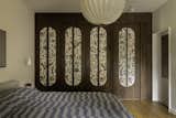 Sleeping Lair - Embrasure door from Primary to Ensuite, closed.