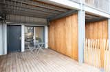 Entrance private terraces R+2