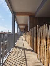 Exterior walkway on R+3