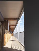 Exterior walkway on R+3