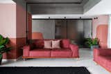 The terracotta color brings a divine energy to the room, inspired by our clients' positive 
and grounded nature. 
