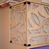 Cabinet front detail 